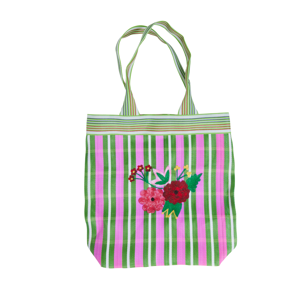 recyceltes Plastik: Tasche - Medium Bag green