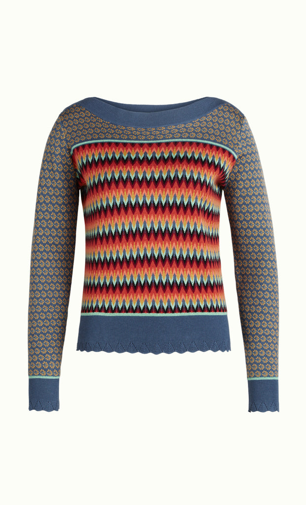 Pullover Audrey Top Sound Blue King Louie