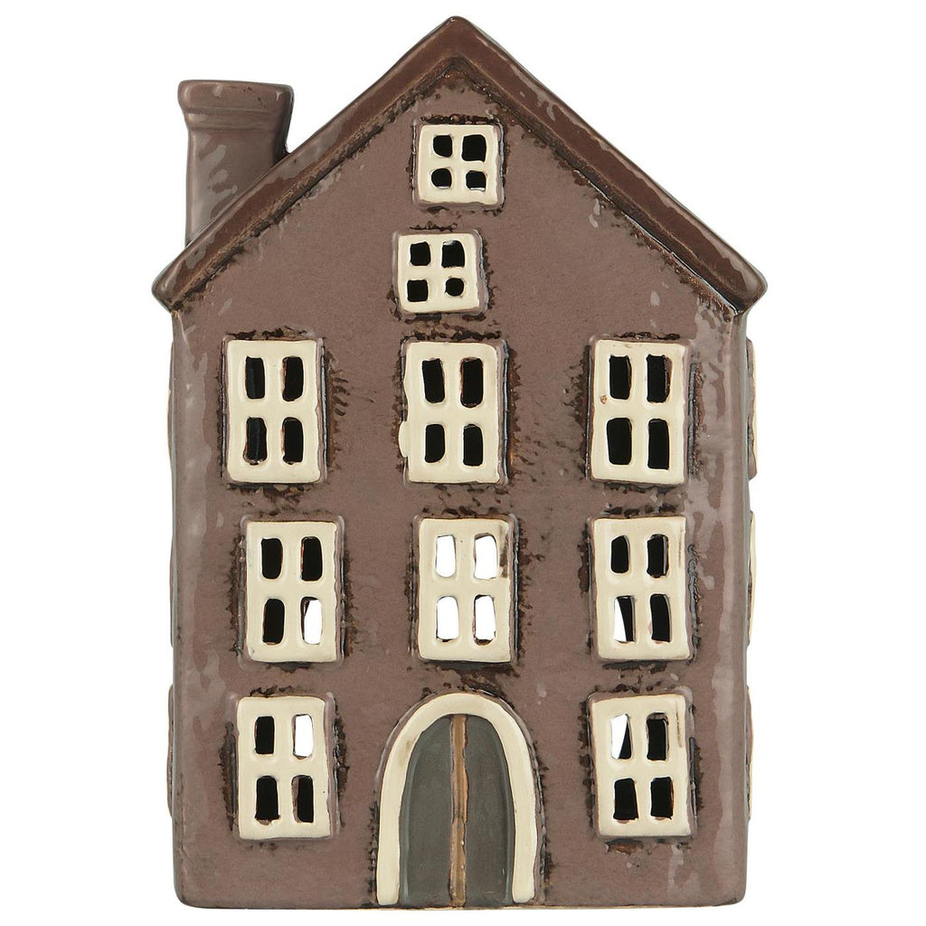 Haus Nyhavn m. Rundbogentür - fliederburgund