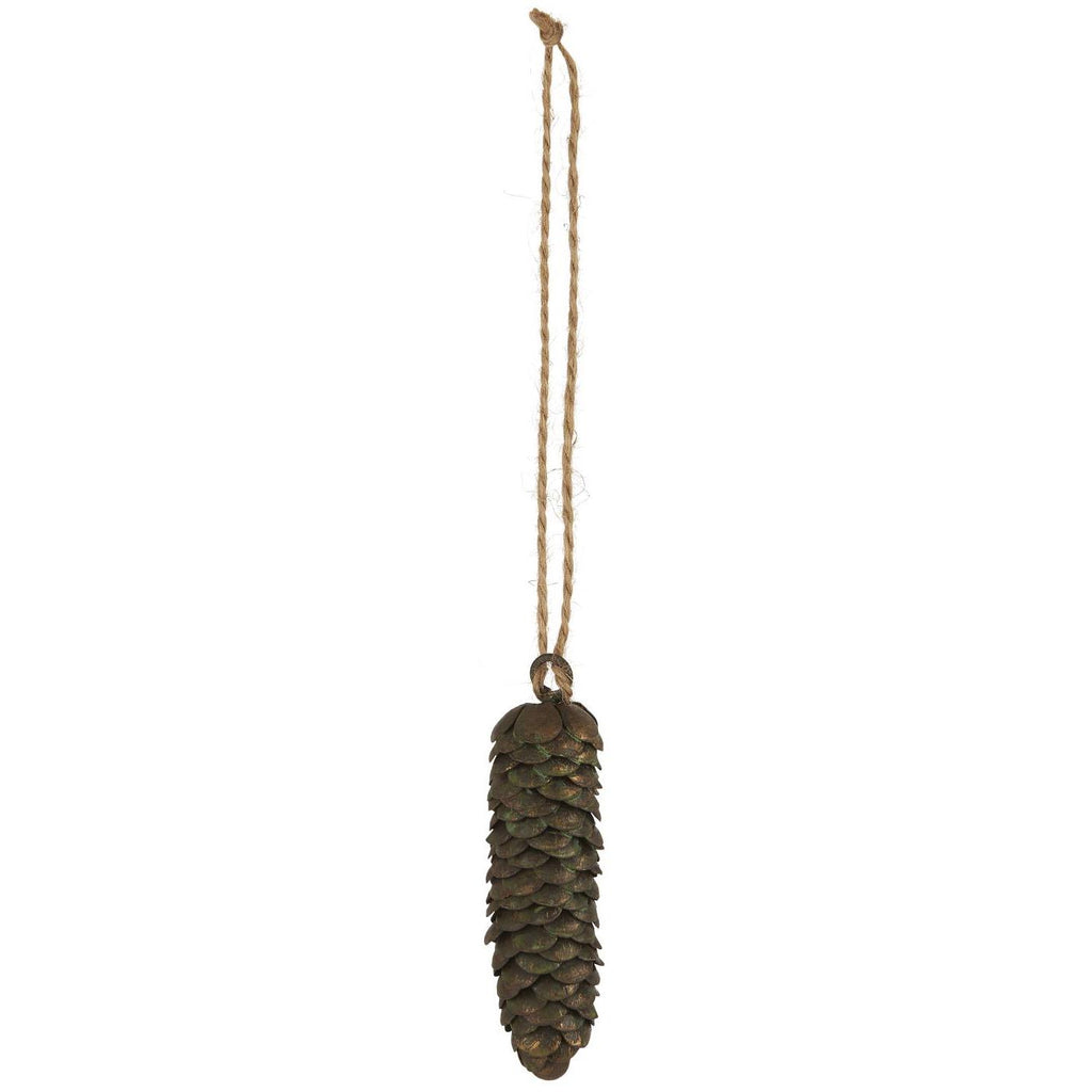 Tannenbaumschmuck Anhänger ZAPFEN antiklook