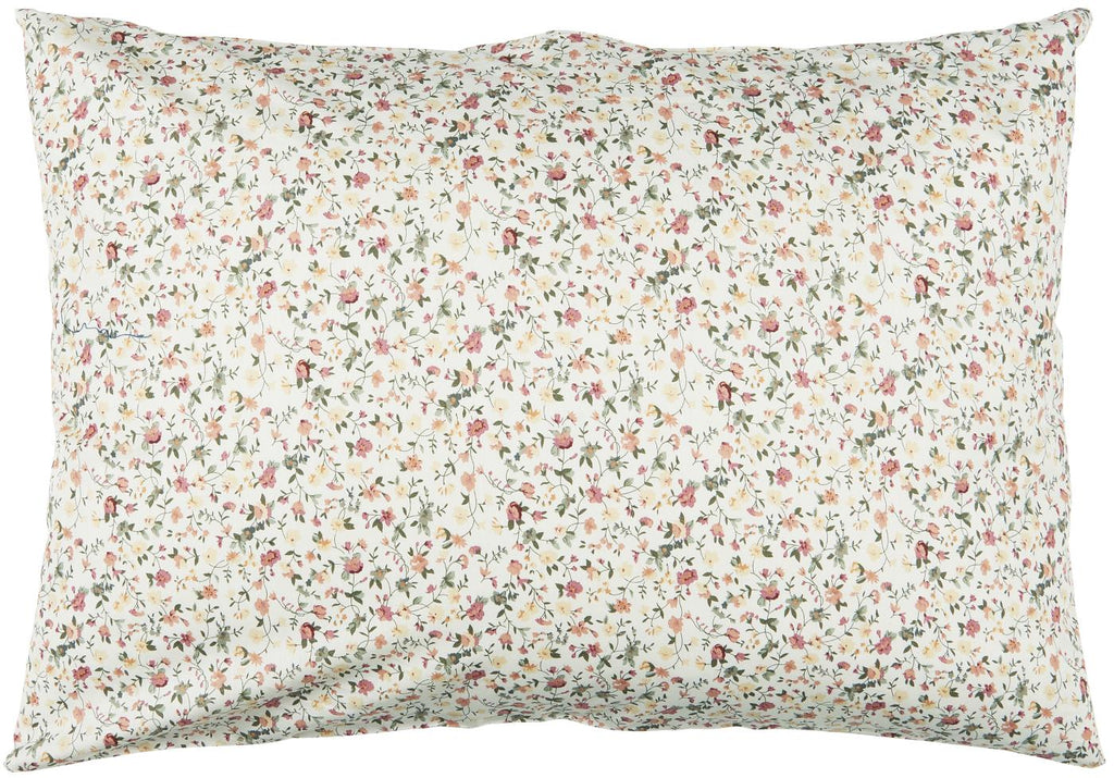 Kissenbezug Erde faded rose und creme Blumen 40 x 60