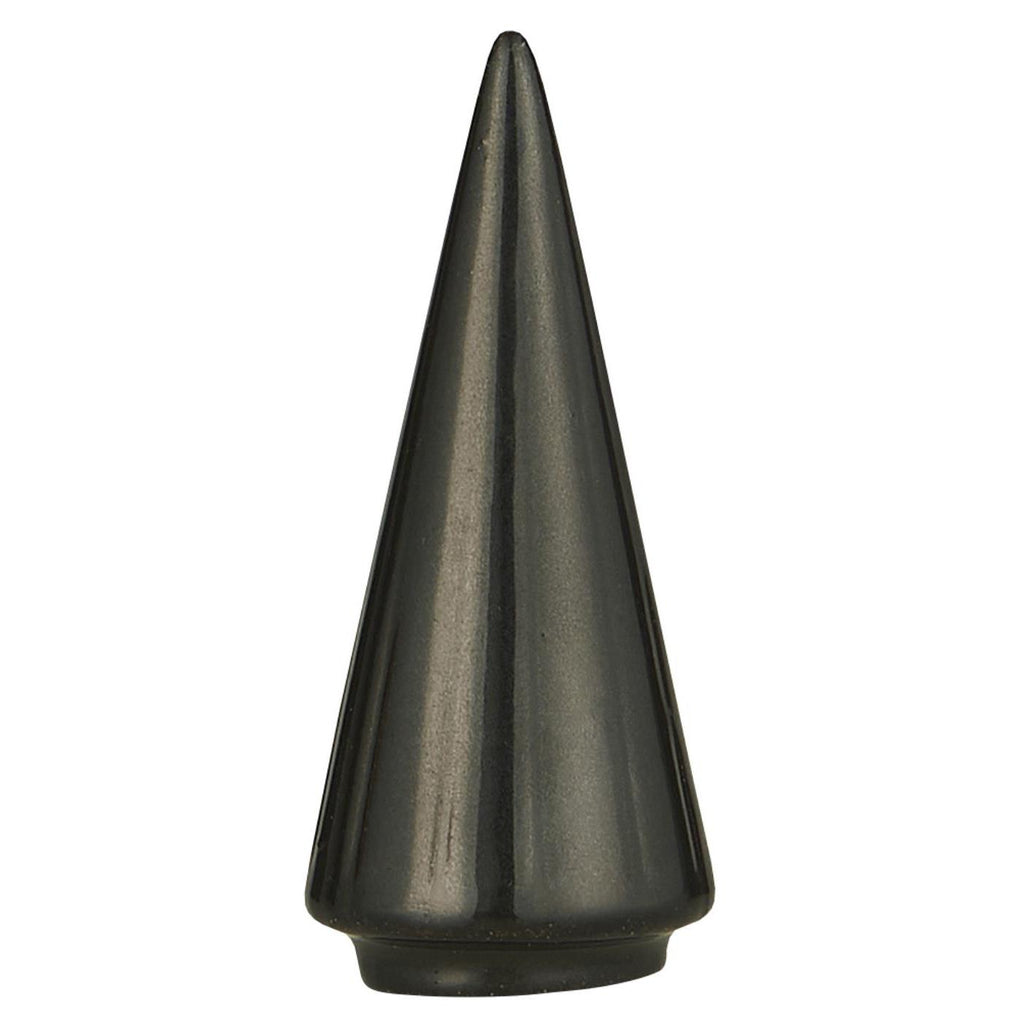 Tannenbaum stehend gerillt - kohleschwarz