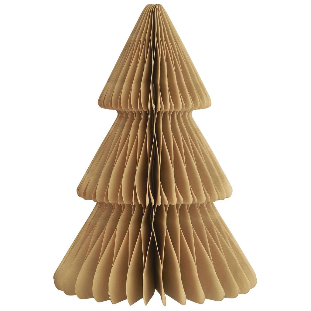 Tannenbaum stehend gefaltetes Papier