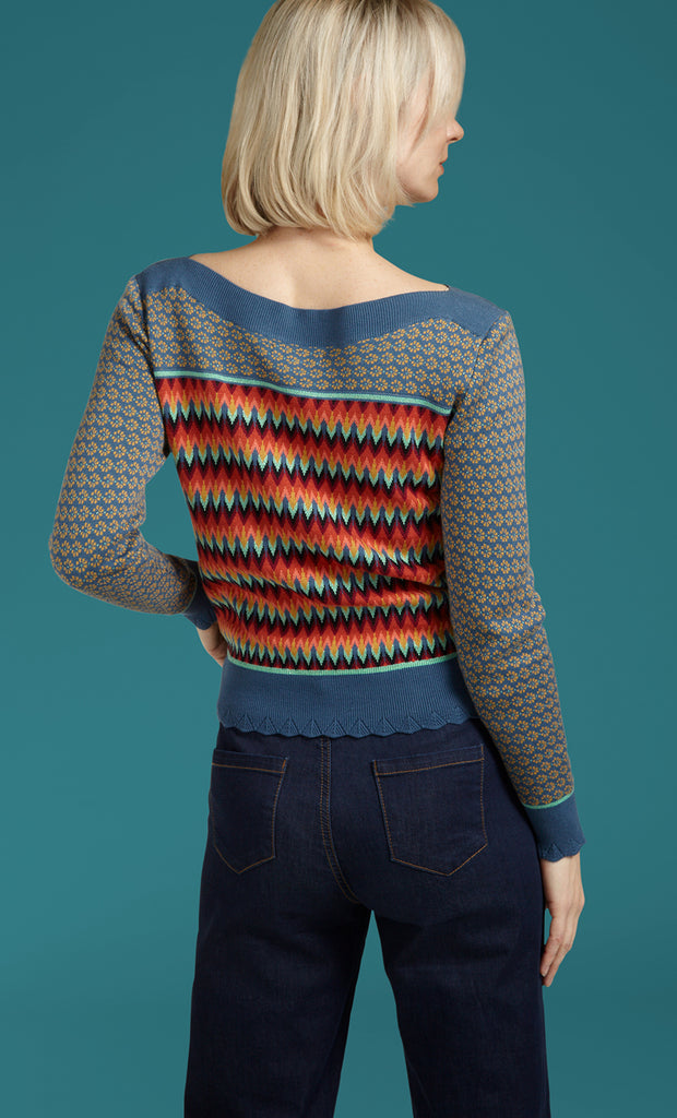 Pullover Audrey Top Sound Blue King Louie