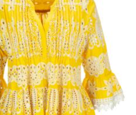 Dress Embriodery in Contrast - Frogbox