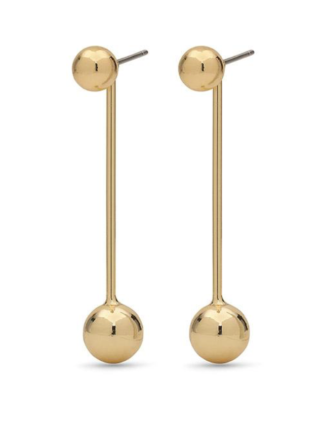 Ohrring Poe gold