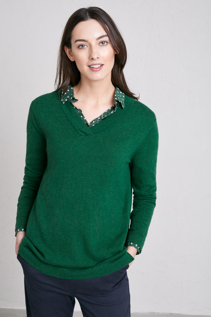 Pullover grün - Jumper Cloudes Sky Dark Forage