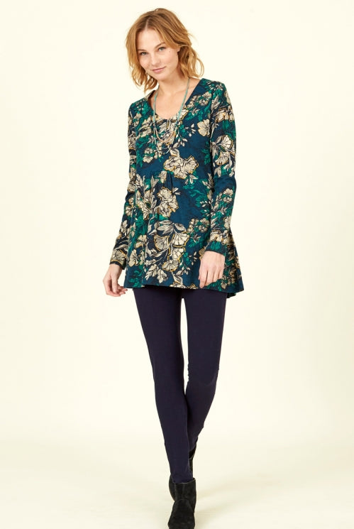 Bunte Tunika - Bold Foral Tunic