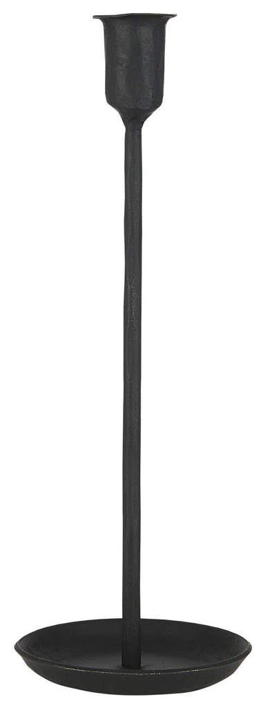 Kerzenhalter hoch L für Stabkerze schwarz