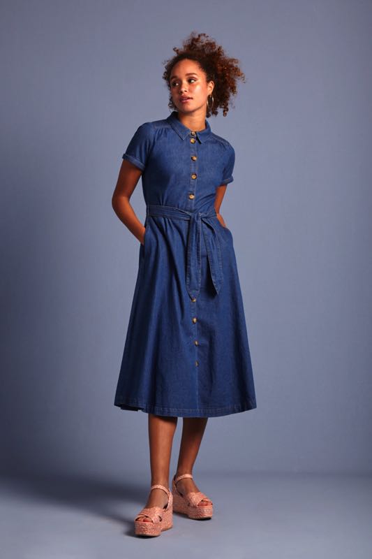 Jeans Kleid Olive Dress Chambray - King Louie