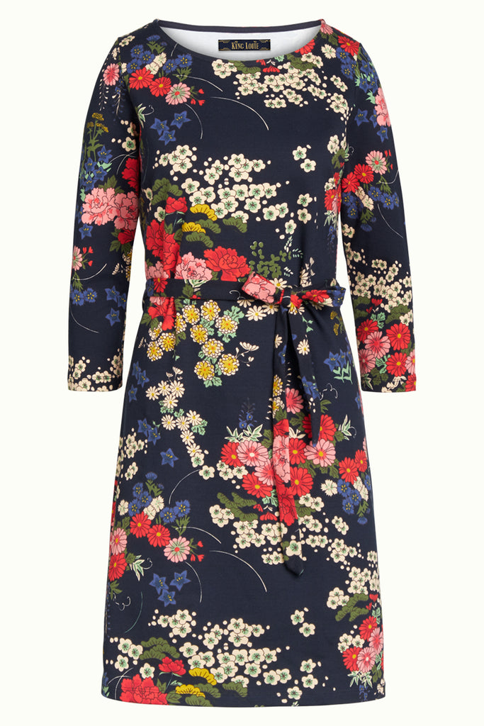 Kleid Zoe Dress Nabana | Night Sky Blue