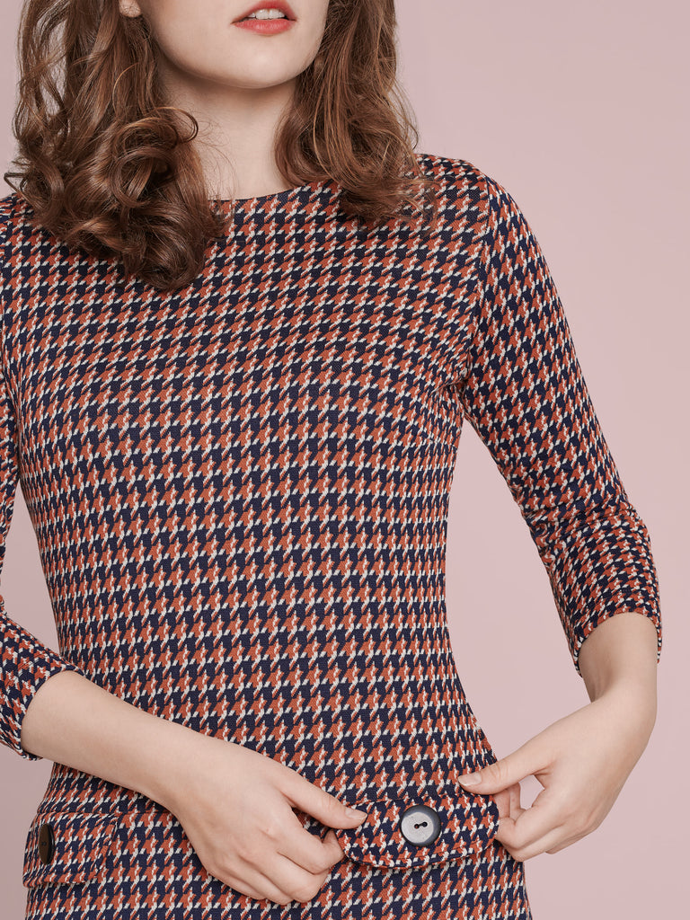 Kleid Nine to five   -navy Rost cream  -  von  Mademoiselle YÉYÉ