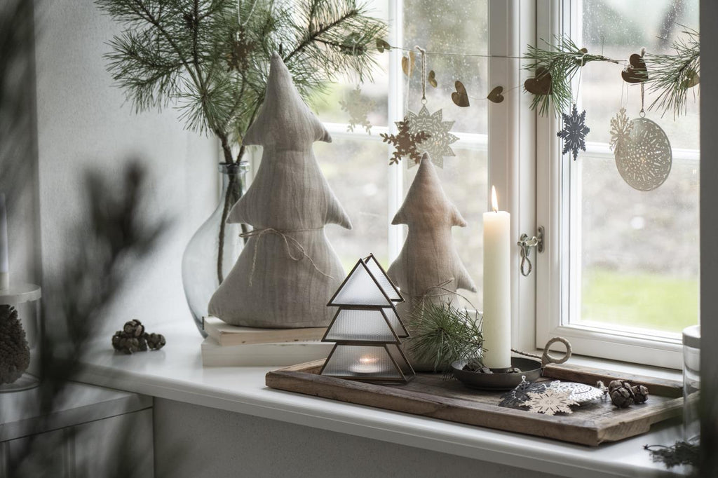 Tannenbaum stehend aus Stoff genäht - 2 Grössen