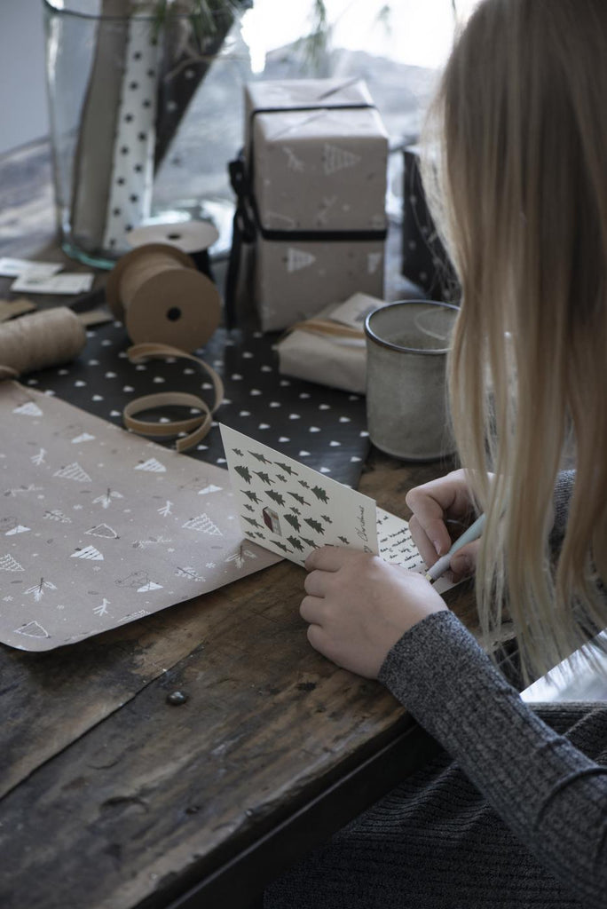 Geschenkpapier Rolle - verschiedene Muster | Weihnachtsdesigns