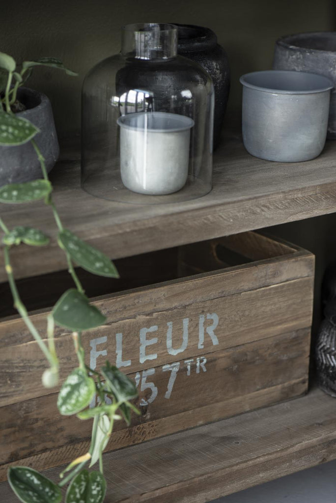 Kistensatz mit Aufschrift Fleur B - die kleineren
