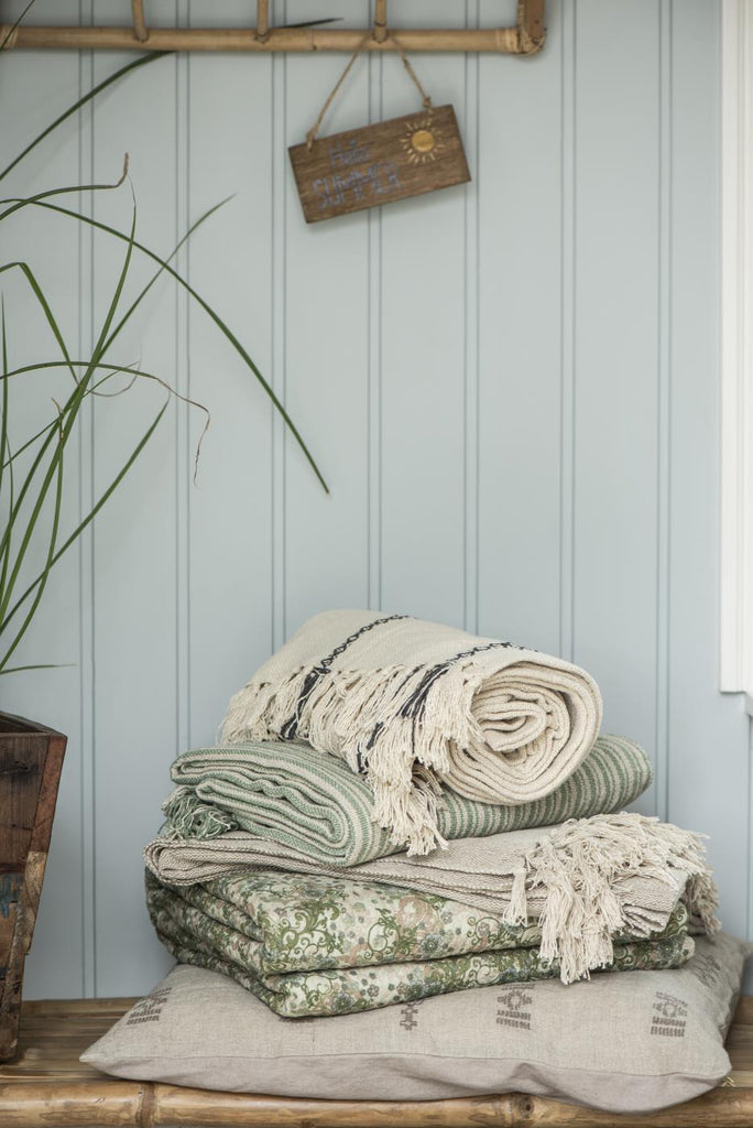 Plaid creme natur