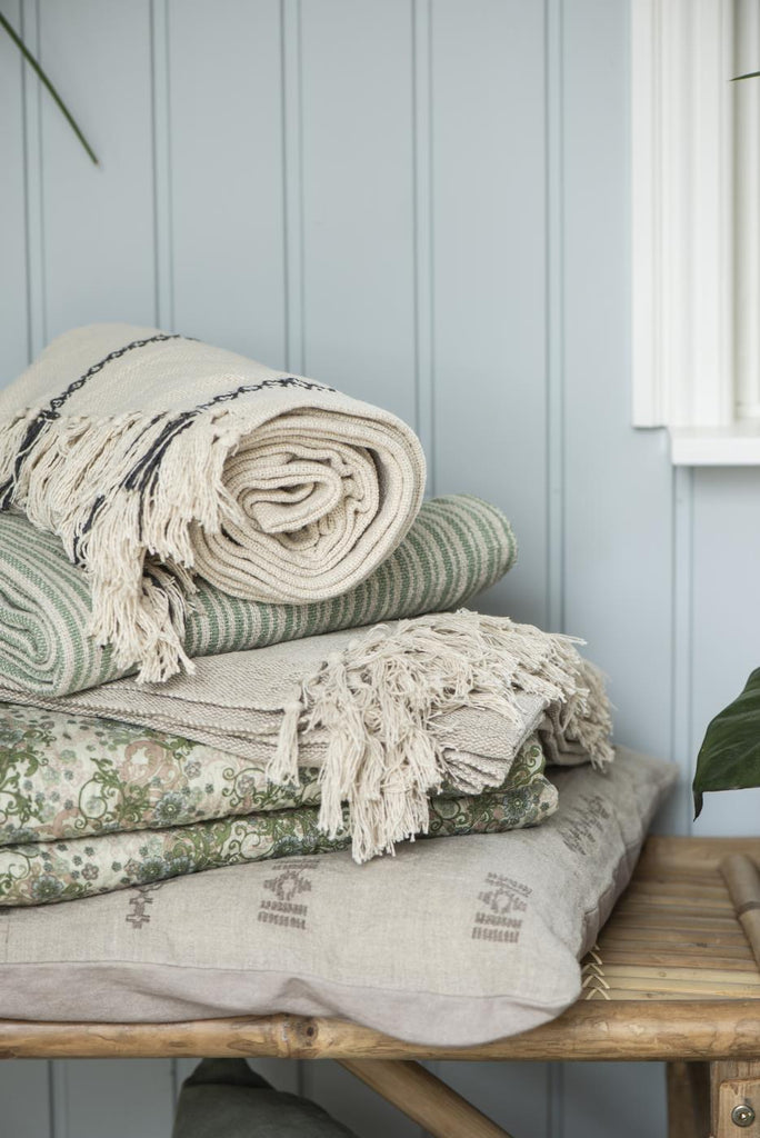 Plaid creme natur