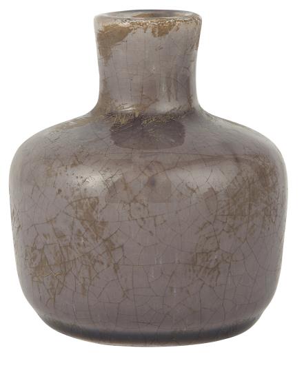 Vase krakelierte Oberfläche - Lavender